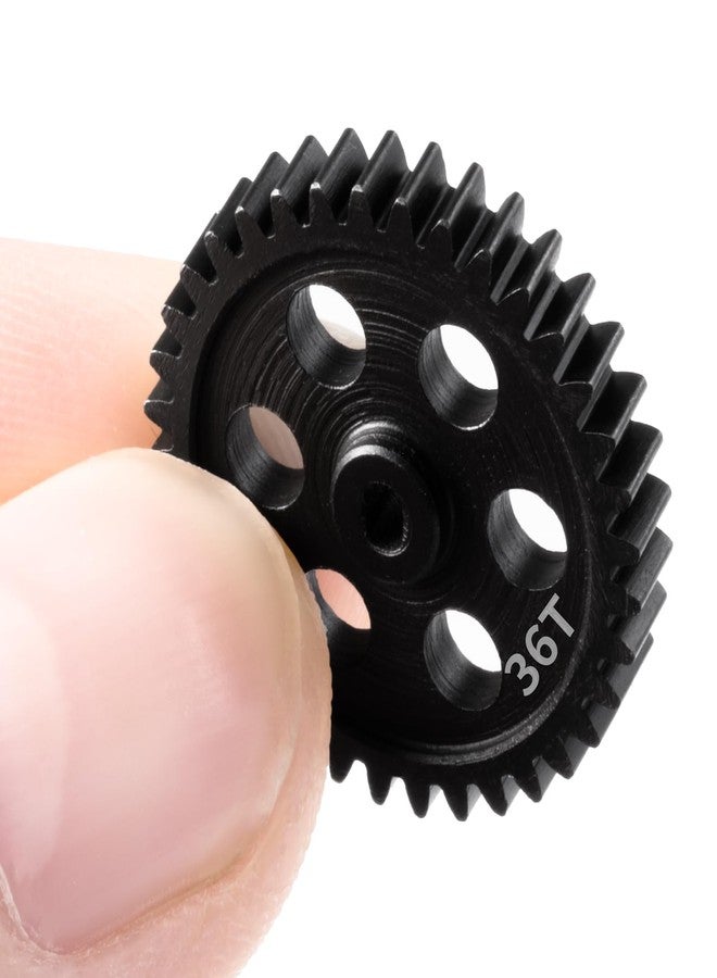 MORFUM 40CR Steel Spur Gear Chromium Steel 36T Speed Main Gear Compatible with Losi 1/24 Micro-B 2WD Buggy RTR-LOS00007 Upgrade Parts - Image 4